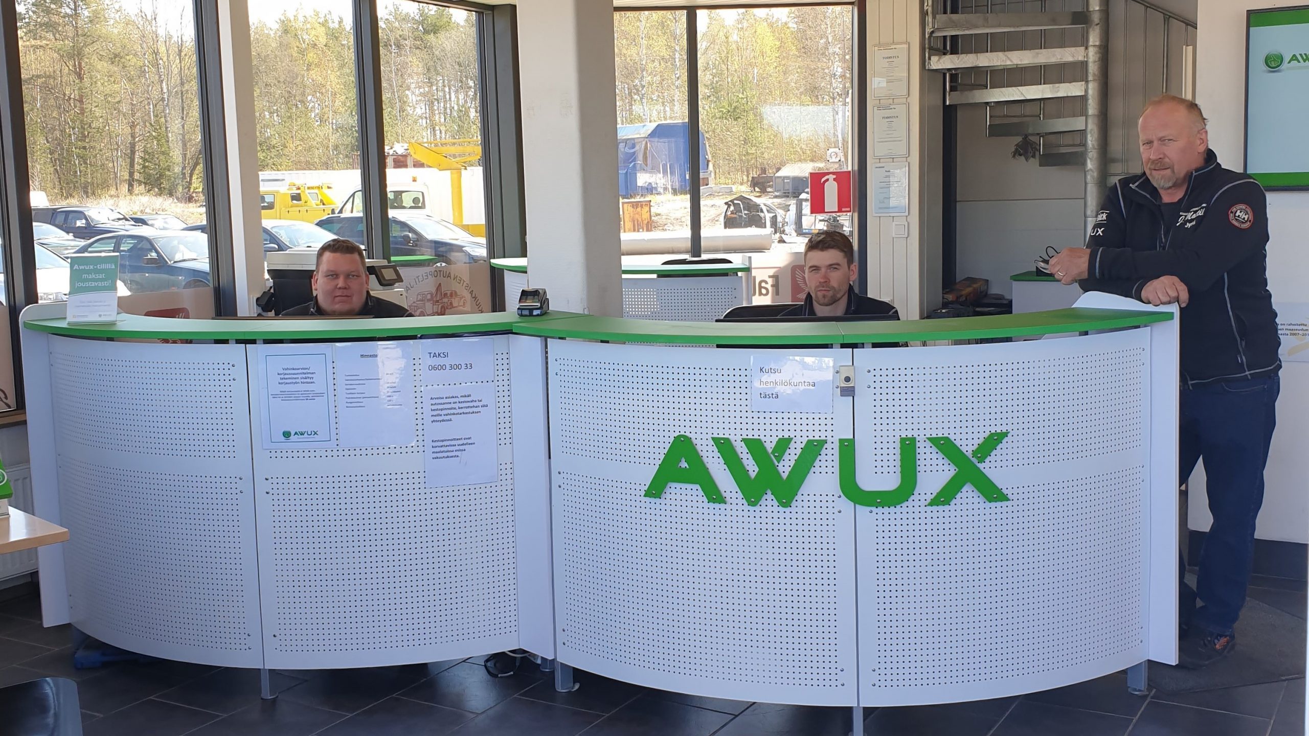 Awux Rauma on kolarivaurioiden palvelukeskus