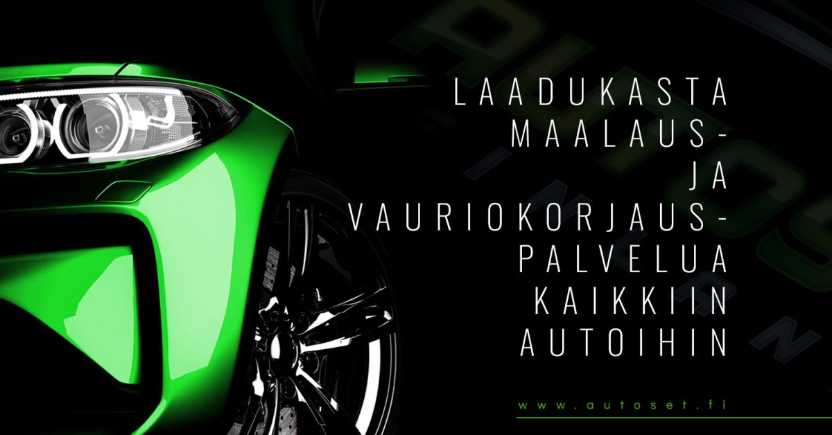  Autoset Automaalaamo Tuusulasta mukaan Awux-ketjuun